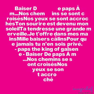poeme de paps